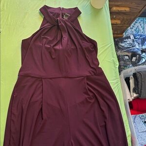 Taylor Women's Elegant Plum Jumpsuit